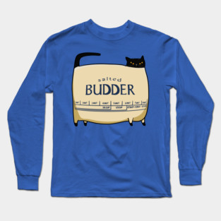 Salted Butter Chonky Cat Long Sleeve T-Shirt