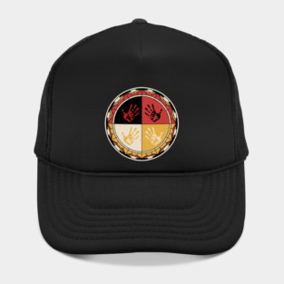 Medicine Wheel MMIW Awareness Indigenous Native Americans Hat
