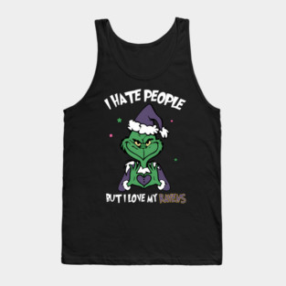 Grinch Baltimore Ravens – Funny Christmas Football Fan Tank Top