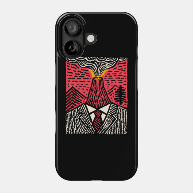 Office Eruption Phone Case by TuncGK