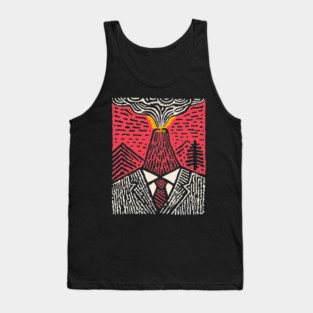 Office Eruption Tank Top