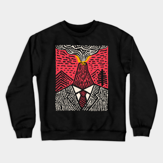 Office Eruption Crewneck Sweatshirt by TuncGK