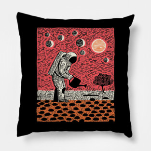 Cosmic Gardener Pillow