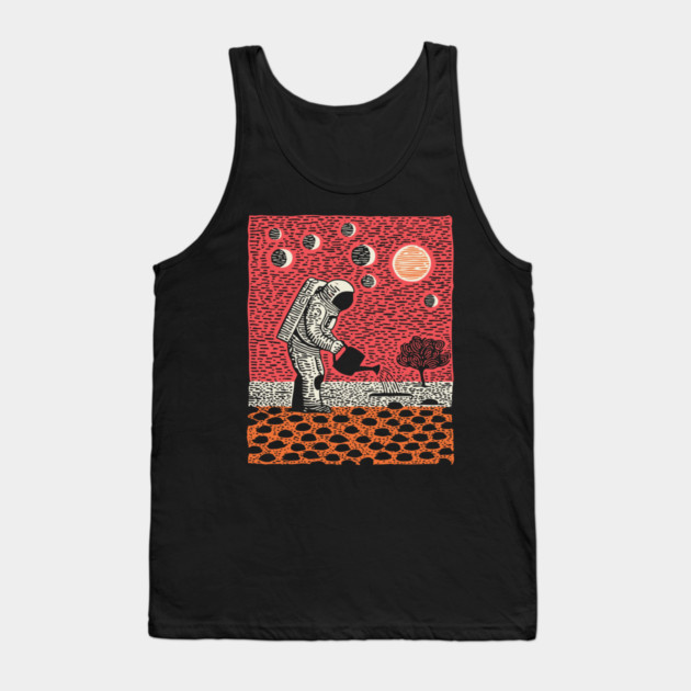 Cosmic Gardener Tank Top by TuncGK