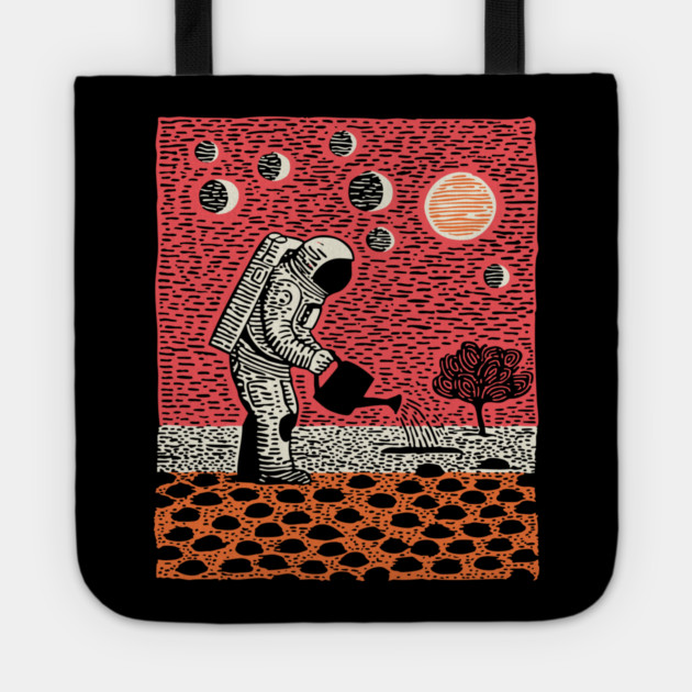 Cosmic Gardener Tote by TuncGK