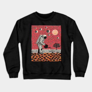 Cosmic Gardener Crewneck Sweatshirt