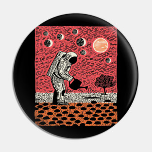 Cosmic Gardener Pin