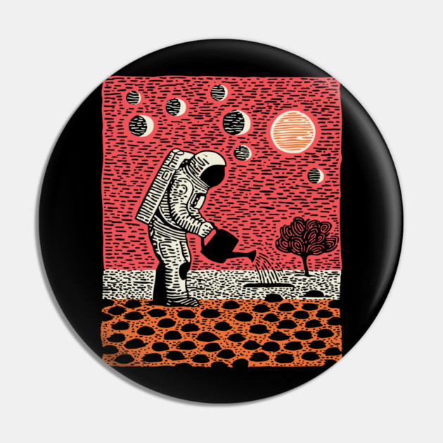 Cosmic Gardener Pin by TuncGK