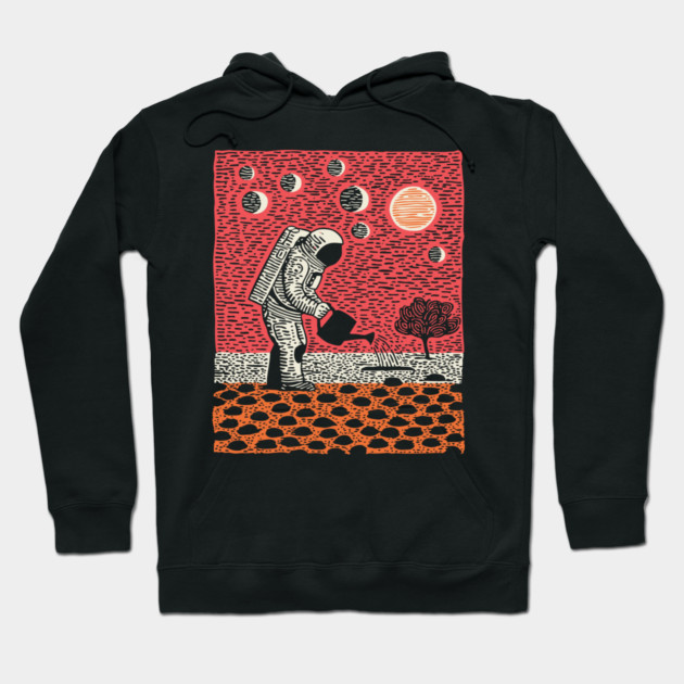 Cosmic Gardener Hoodie by TuncGK