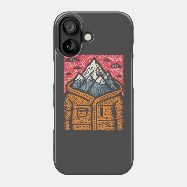 The Mountain Is You Phone Case by TuncGK