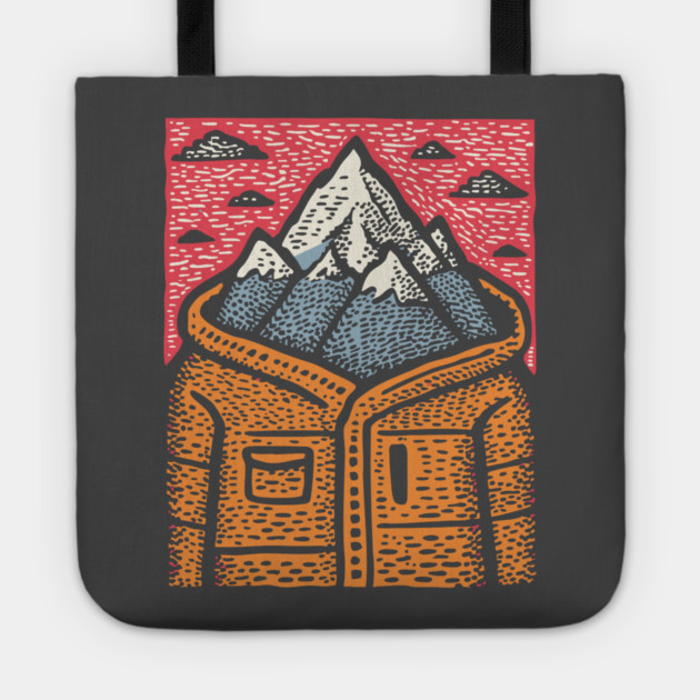 The Mountain Is You Tote by TuncGK
