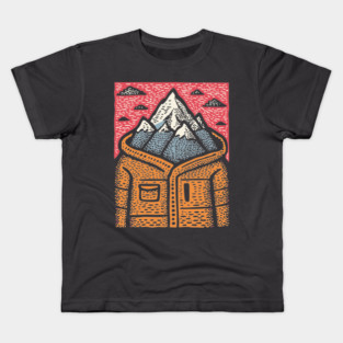 The Mountain Is You Kids T-Shirt