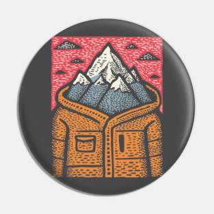 The Mountain Is You Pin