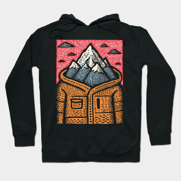 The Mountain Is You Hoodie by TuncGK