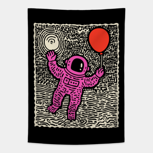 Weightless Joy Tapestry by TuncGK