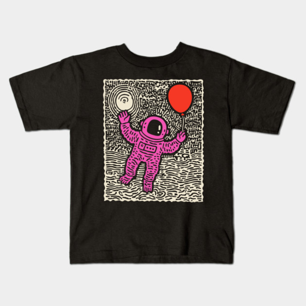 Weightless Joy Kids T-Shirt by TuncGK