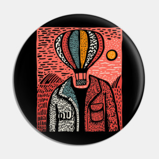 Head in the Clouds Pin