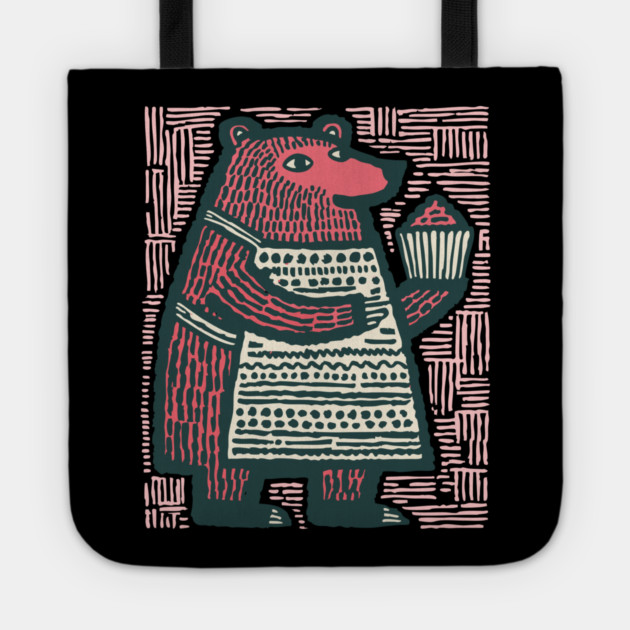 The Bear Baker Tote by TuncGK