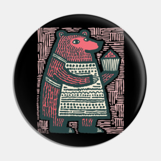 The Bear Baker Pin