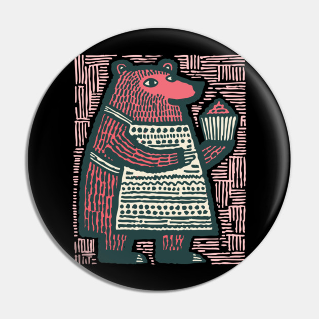 The Bear Baker Pin by TuncGK