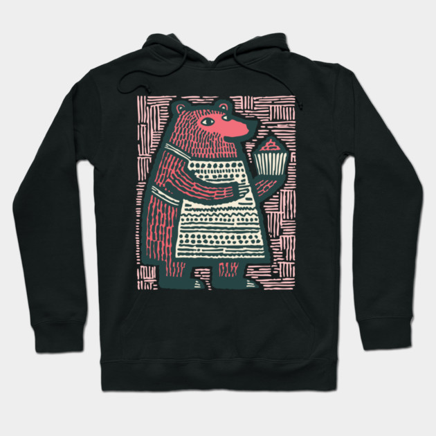 The Bear Baker Hoodie by TuncGK
