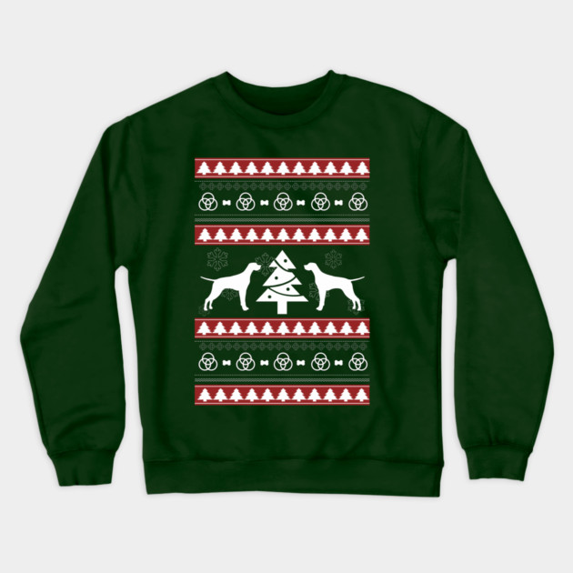 Merry Woofmas Ugly Christmas Crewneck Sweatshirt by MCALTees