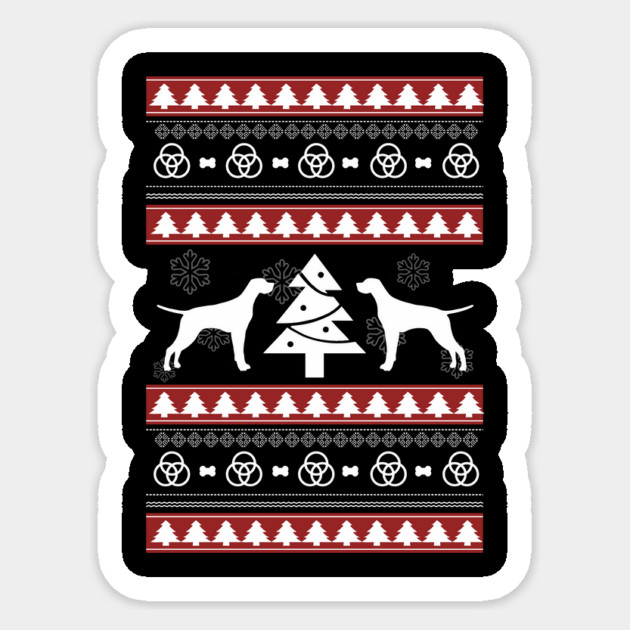 Merry Woofmas Ugly Christmas Sticker by MCALTees