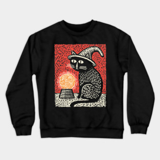 Witch's Familiar Crewneck Sweatshirt
