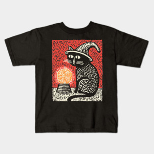 Witch's Familiar Kids T-Shirt