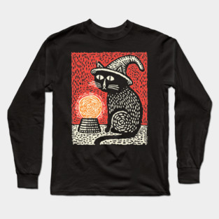 Witch's Familiar Long Sleeve T-Shirt