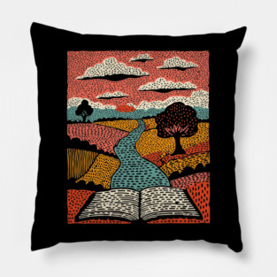 River of Stories Pillow