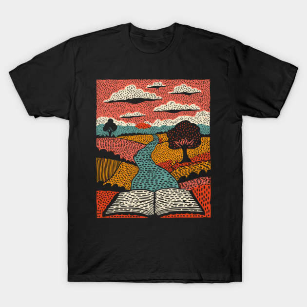 River of Stories T-Shirt by TuncGK
