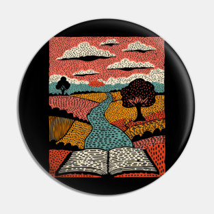 River of Stories Pin