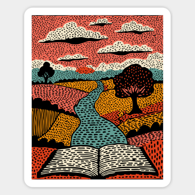 River of Stories Magnet by TuncGK