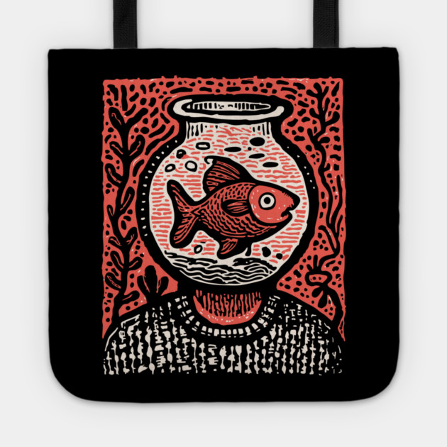 Fishbowl Mind Tote by TuncGK