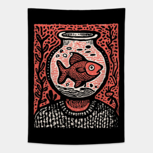 Fishbowl Mind Tapestry
