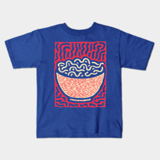 Steaming Bowl of Comfort Kids T-Shirt