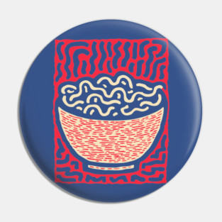 Steaming Bowl of Comfort Pin
