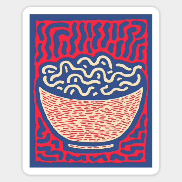 Steaming Bowl of Comfort Magnet by TuncGK