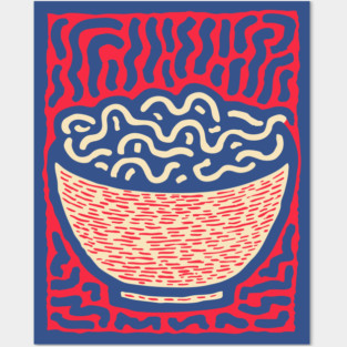 Steaming Bowl of Comfort Posters and Art