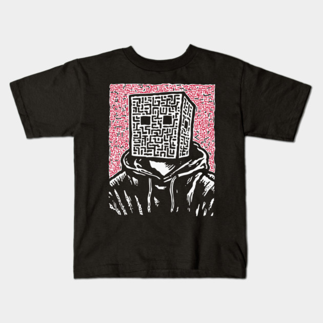 Mr. Anonymous Kids T-Shirt by TuncGK