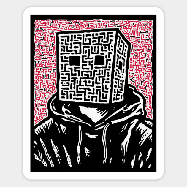 Mr. Anonymous Magnet by TuncGK