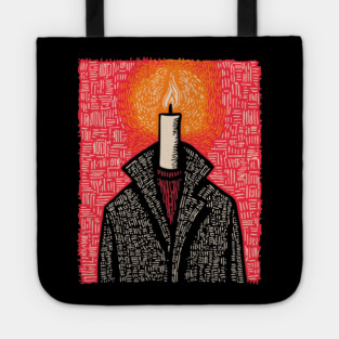 The Beacon | Conceptual Candle Art Tote