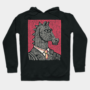 The Strategist | Pop Art Chess Piece Hoodie