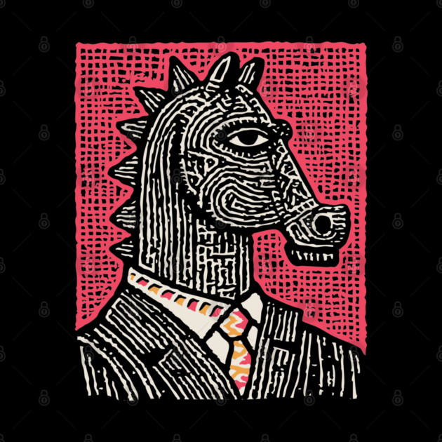 The Strategist | Pop Art Chess Piece by TuncGK