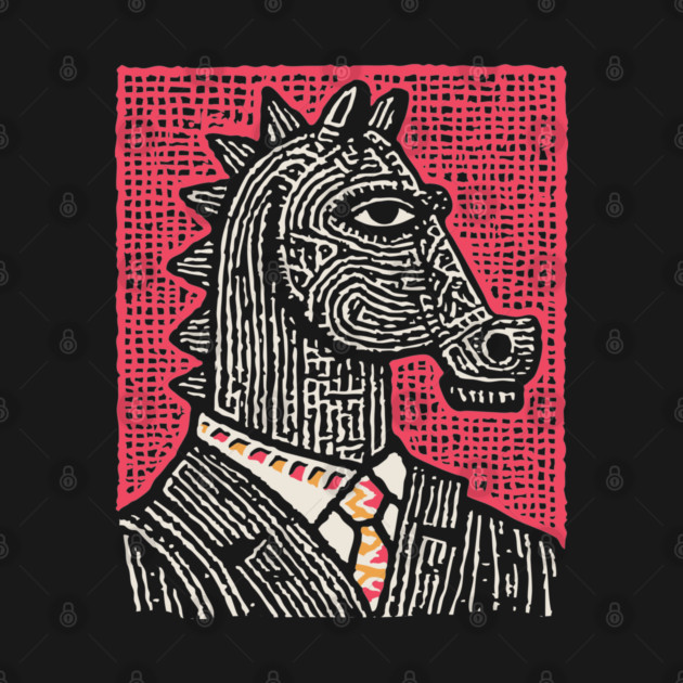 The Strategist | Pop Art Chess Piece by TuncGK