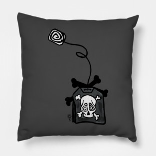 The Tea of Death Pillow