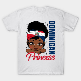 Dominican Republic Dominican Princess Girl Hispanic Heritage T-Shirt