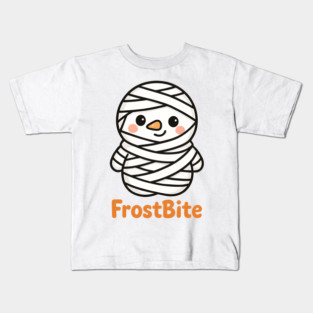 Snowman Mummy — “FrostBite” Kids T-Shirt