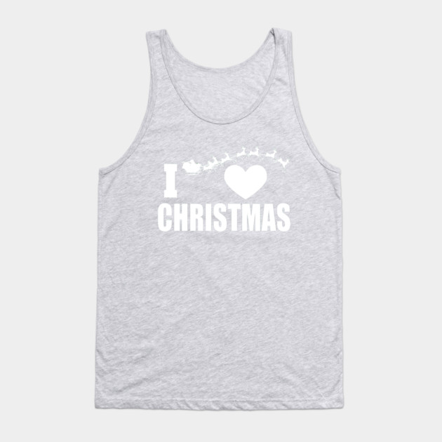 I Heart Christmas Tank Top by MCALTees